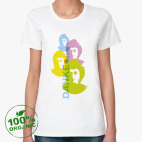 Женская футболка органик