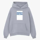 Толстовка худи оверсайз