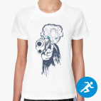 Женская спортивная футболка