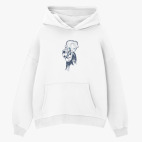 Толстовка худи оверсайз