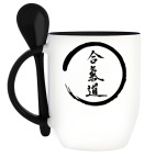 Кружка с ложкой