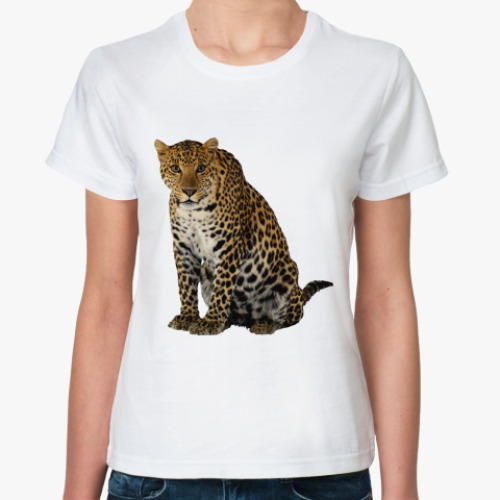 Классическая футболка леопард