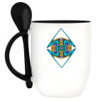 Кружка с ложкой