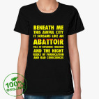 Женская футболка органик