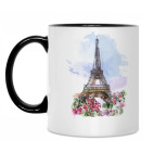 Кружка двухцветная