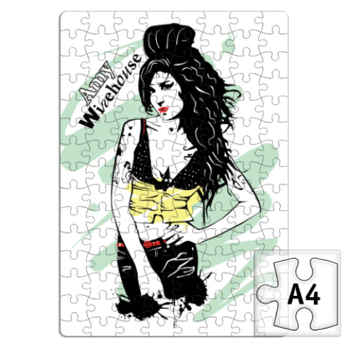 Пазл Эми Уайнхаус - Amy Winehouse