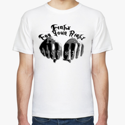 Футболка с принтом Гангстер