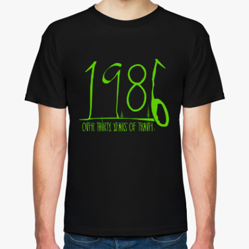 Футболка с принтом 1986