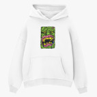 Толстовка худи оверсайз