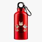 Металлическая бутылка 400 мл UV-DTF