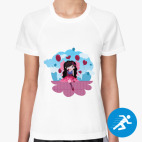 Женская спортивная футболка