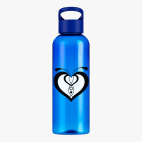 Прозрачная спортивная бутылка