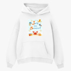 Толстовка худи оверсайз