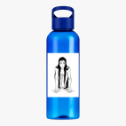 Прозрачная спортивная бутылка