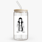 Банка с бамбуковой крышкой