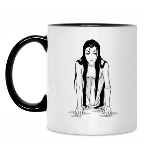 Кружка с принтом 'Мокрая'