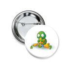 Добрый Черепашонок с морковкой