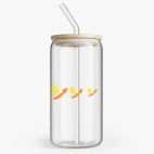 Банка с бамбуковой крышкой