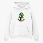 Толстовка худи оверсайз