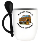 Кружка с ложкой