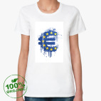 Женская футболка органик
