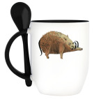 Кружка с ложкой