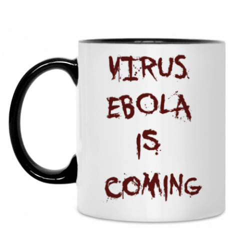 Кружка Virus Ebola is Coming