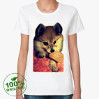 Женская футболка органик