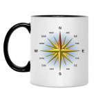 Кружка двухцветная