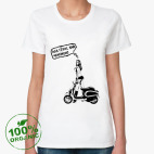 Женская футболка органик
