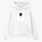 Толстовка худи оверсайз