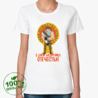 Женская футболка органик