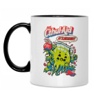 Кружка двухцветная