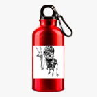 Металлическая бутылка 400 мл UV-DTF