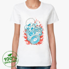 Женская футболка органик