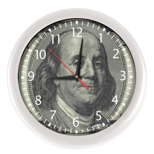 Настенные часы 1$$ Dollars