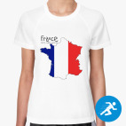 Женская спортивная футболка