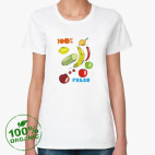 Женская футболка органик