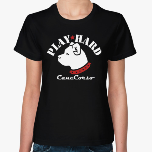 Женская футболка Cane Corso