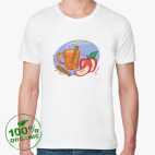 Мужская футболка органик