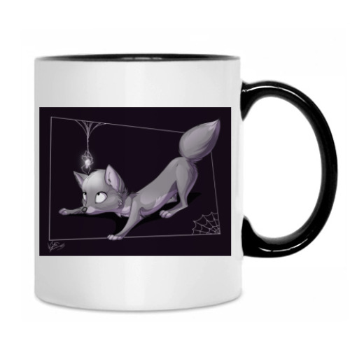 Кружка с принтом Лиса