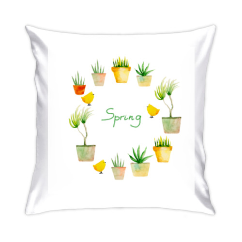 Подушка Spring time