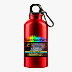 Металлическая бутылка 400 мл UV-DTF