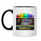 Кружка двухцветная