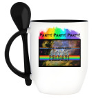 Кружка с ложкой