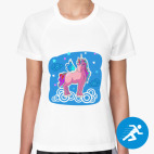 Женская спортивная футболка