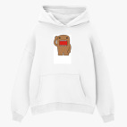 Толстовка худи оверсайз