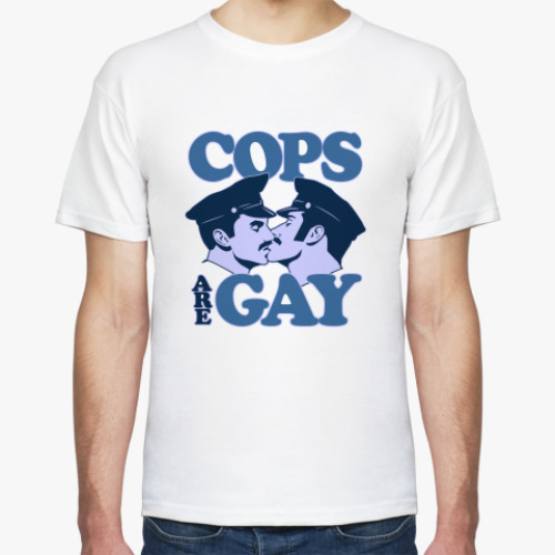 Футболка с принтом Cops...