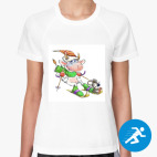 Женская спортивная футболка