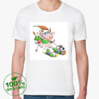 Мужская футболка органик